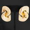 Vintage Freeform Twist Earrings