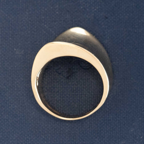 Vintage Freeform Wide Ring