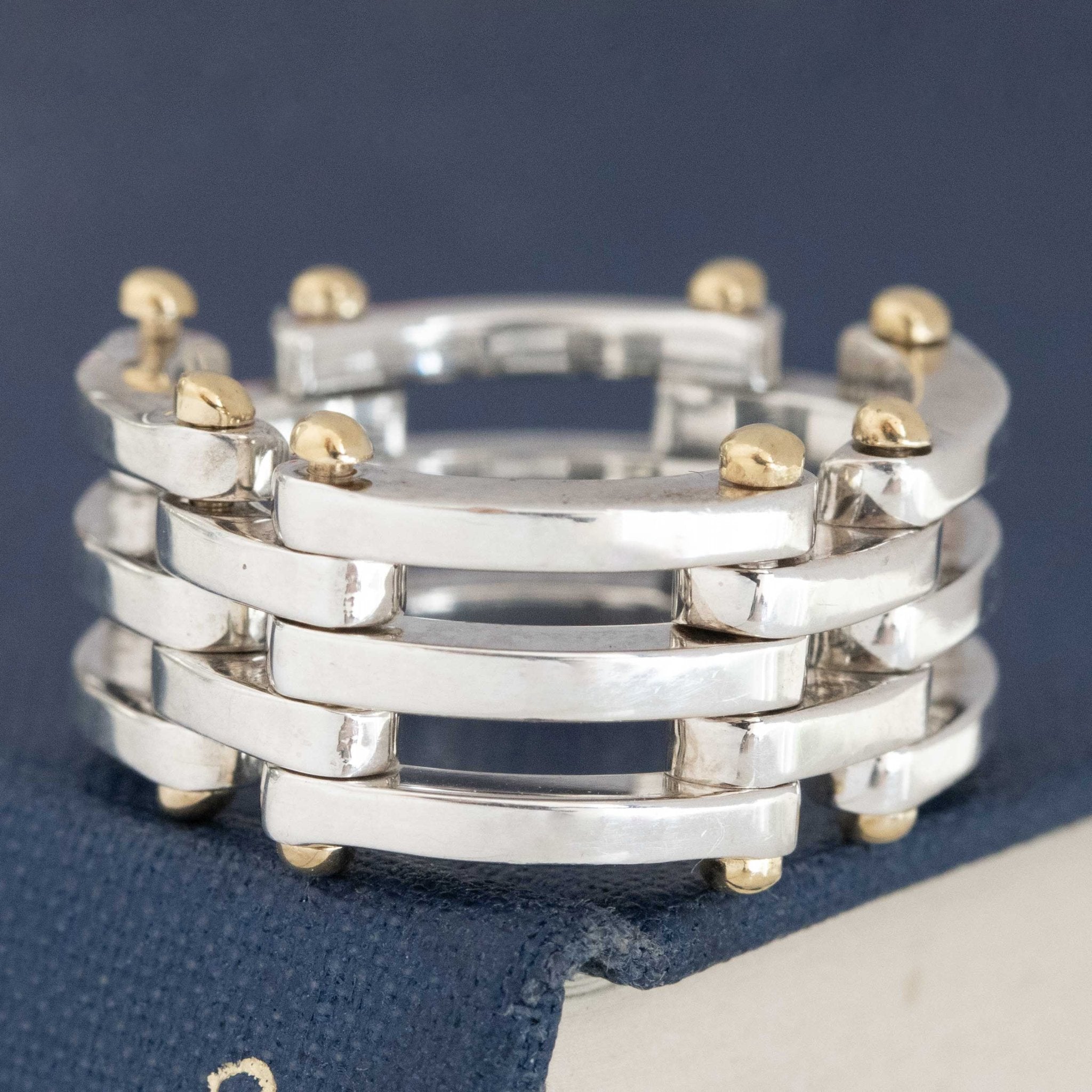 Vintage Gate Link Band, by Tiffany & Co.