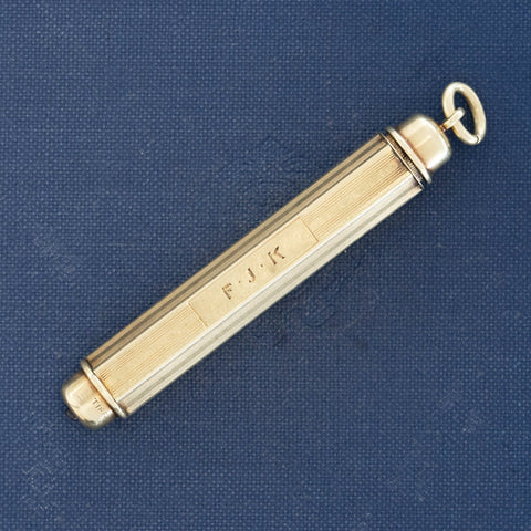 Vintage Geometric Pencil Pendant, by Tiffany & Co.