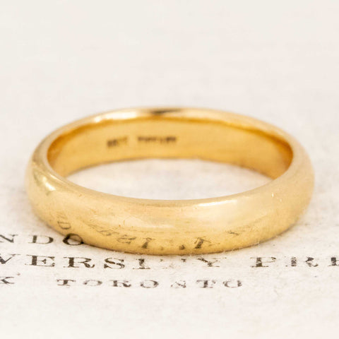 Vintage Gold Band by Tiffany & Co.