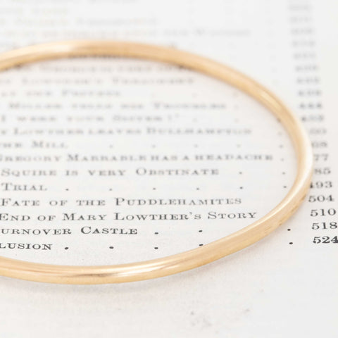 Vintage Gold Bangle