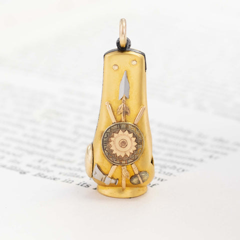 Vintage Gold Cigar Cutter