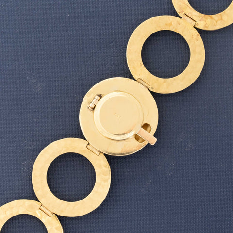 Vintage Gold Locket Bracelet