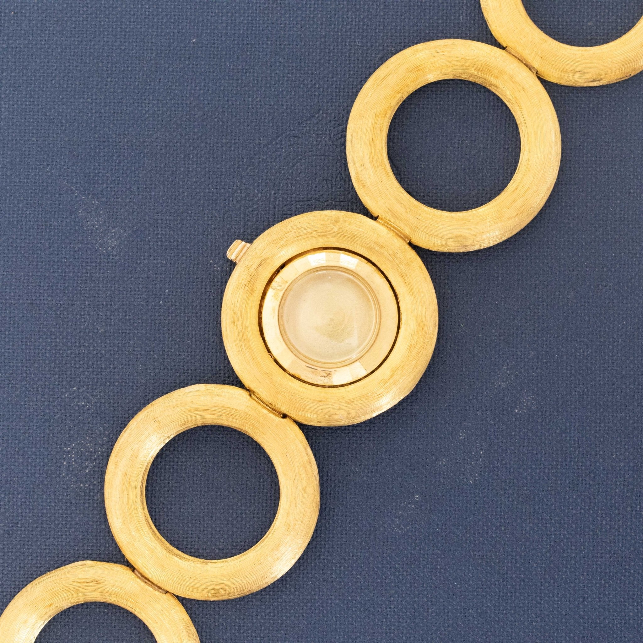 Vintage Gold Locket Bracelet