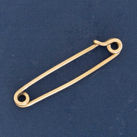 Vintage Gold Safety Pin