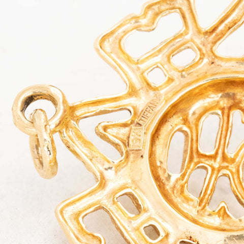 Vintage Gold Sun Pendant, by Tiffany & Co.