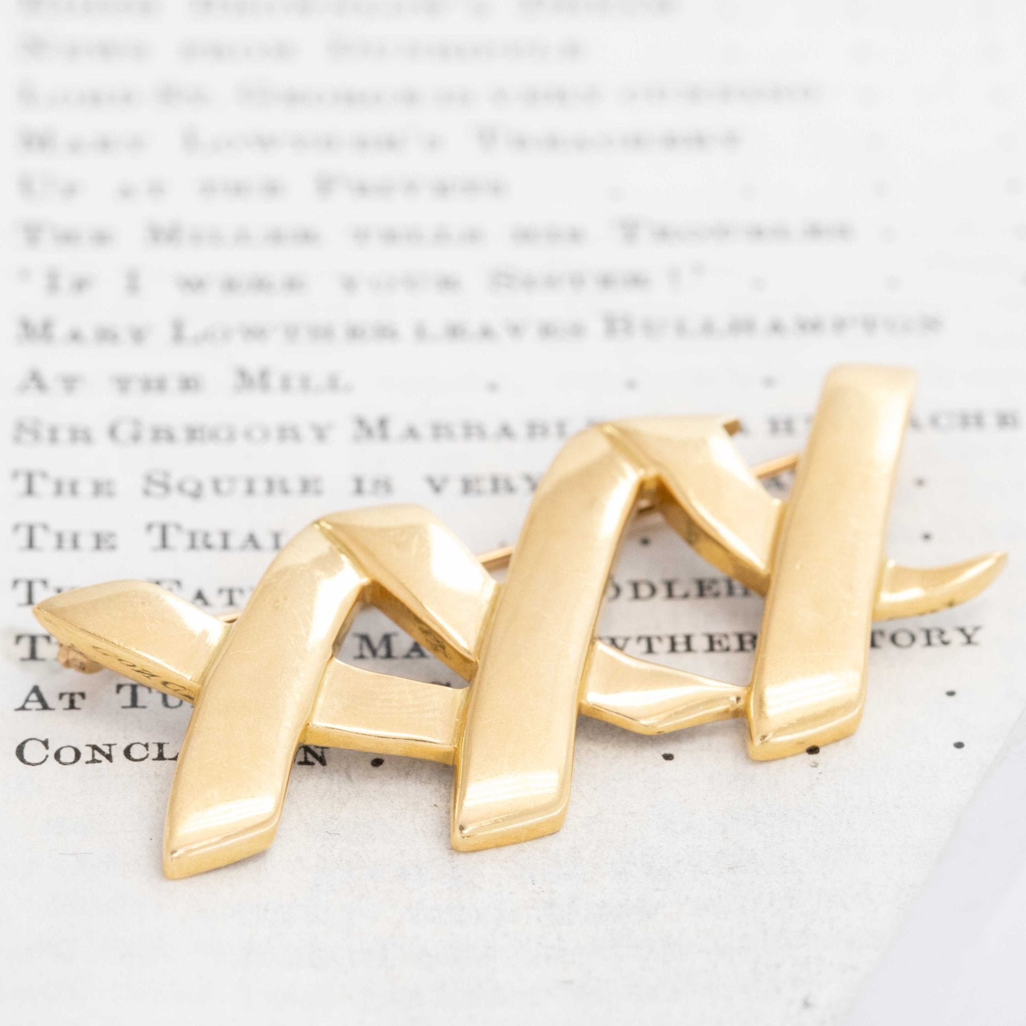 Vintage Graffiti XXX Brooch, by Paloma Picasso for Tiffany & Co.