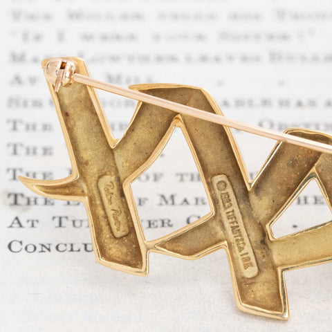Vintage Graffiti XXX Brooch, by Paloma Picasso for Tiffany & Co.
