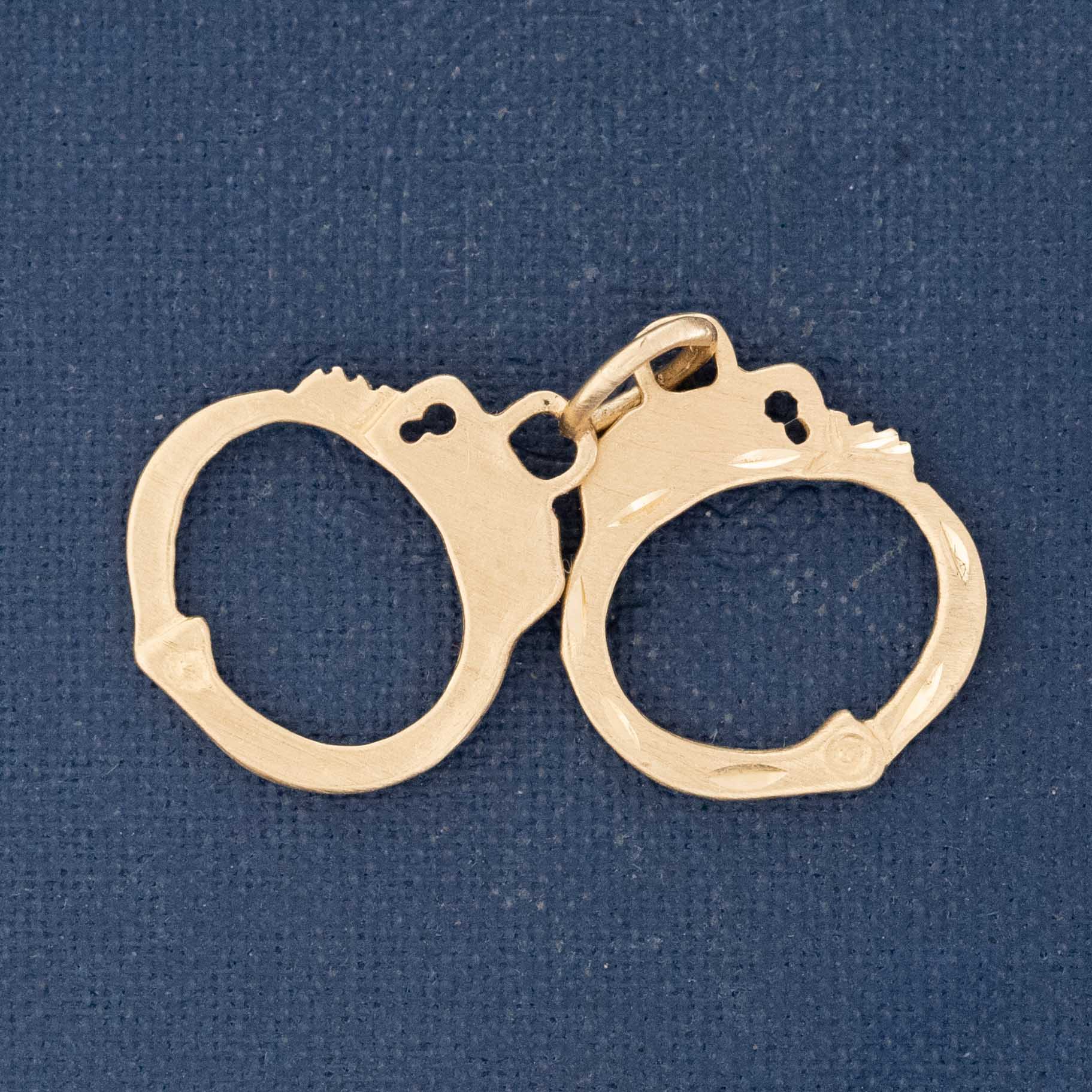 Vintage Handcuff Charm