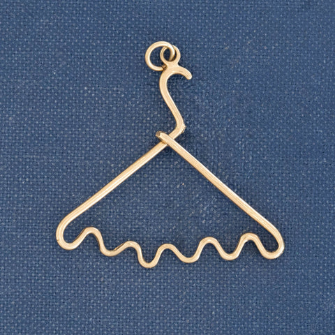 Vintage Hanger Charm Holder Pendant