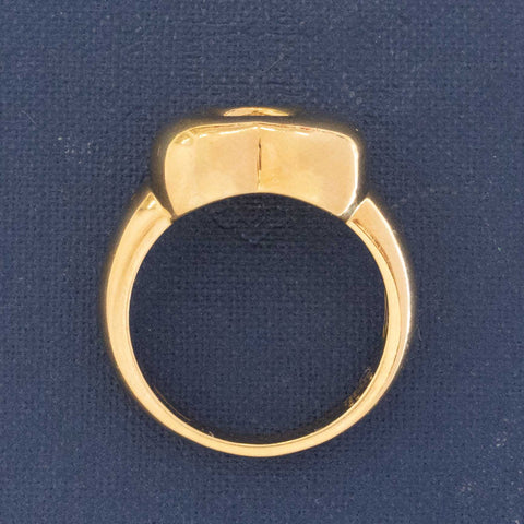 Vintage Happy Diamond Heart Ring by Chopard