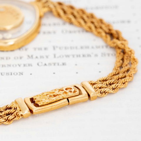 Vintage Happy Diamond Heart Watch, by Chopard