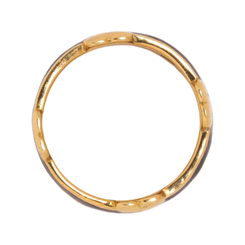 Vintage Heart Enamel Wide Band, by Schlumberger for Tiffany & Co.