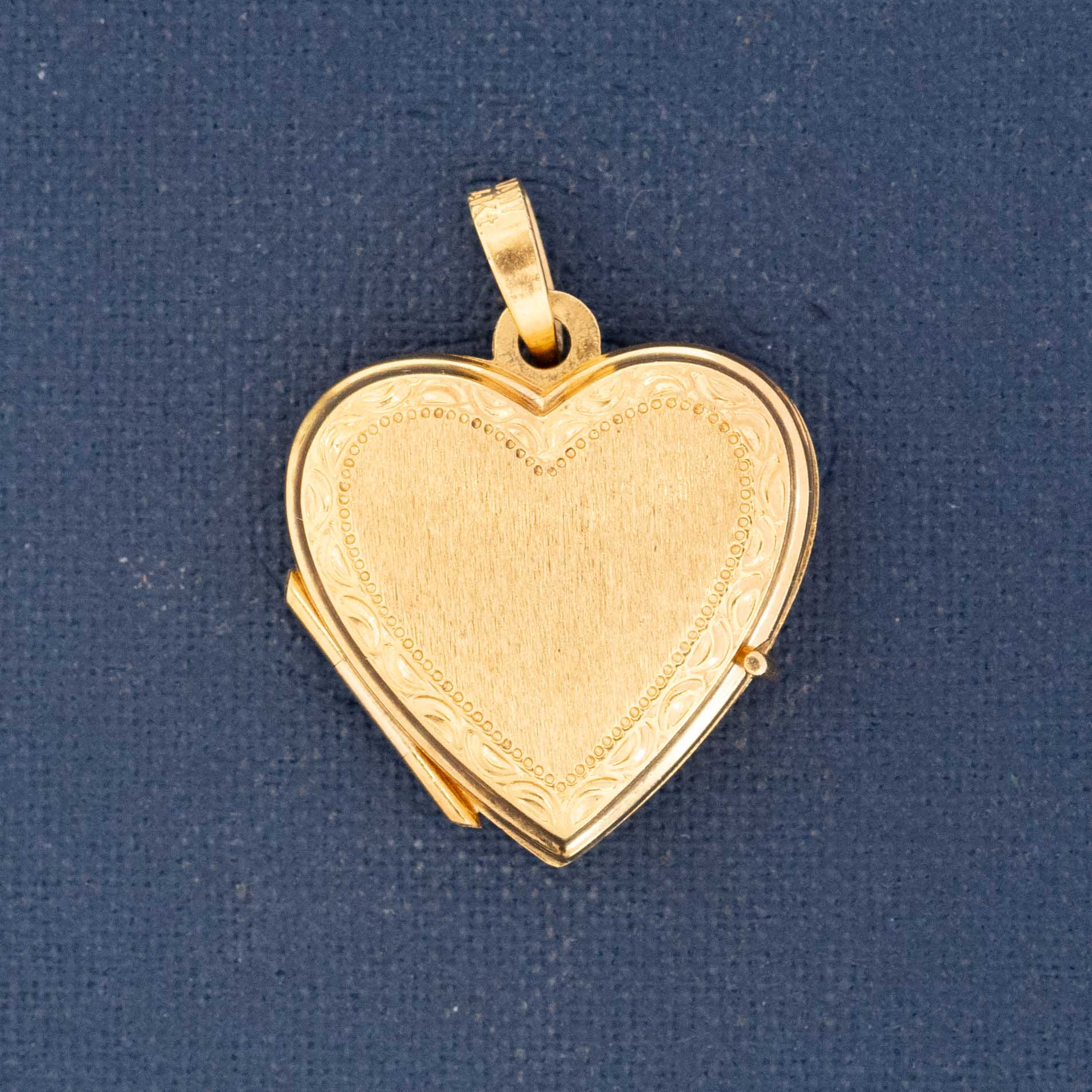 Vintage Heart Locket Pendant