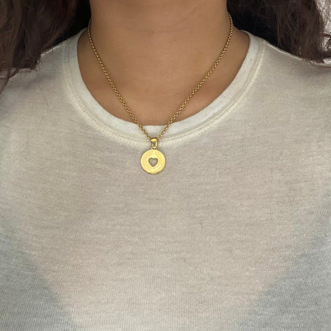 Vintage Heart Symbol Pendant by Cartier