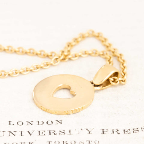 Vintage Heart Symbol Pendant by Cartier