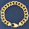 Vintage Heavy Curb Link Bracelet, Italian