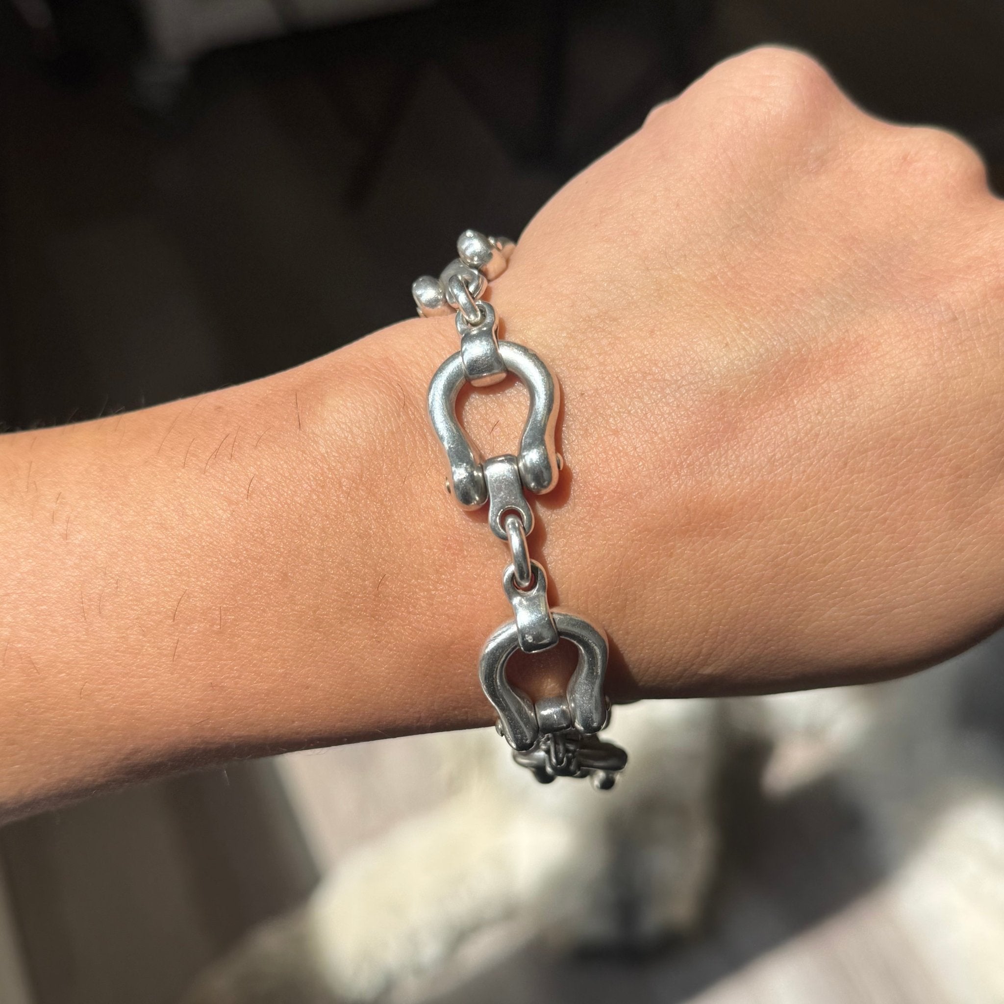 Vintage Heavy Horseshoe Bracelet, by Tiffany & Co. Italy