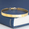 Vintage Herringbone Bracelet, Italian