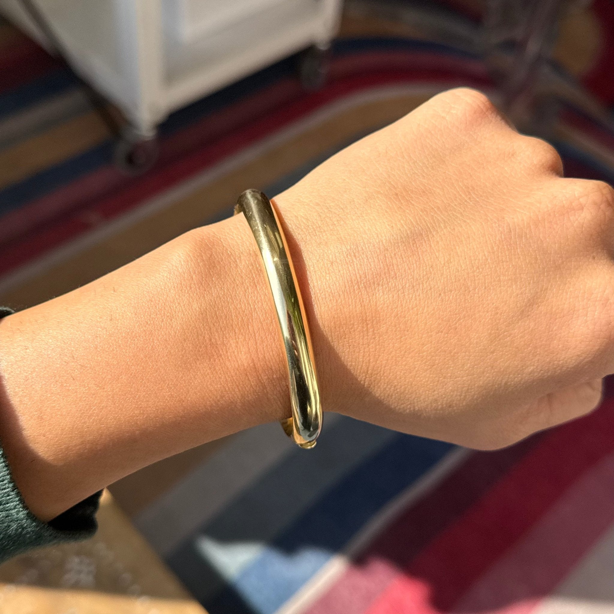 Vintage Hinged Bangle, by Tiffany & Co.