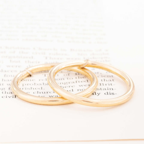 Vintage Hinged Gold Hoop Earrings by Tiffany & Co.
