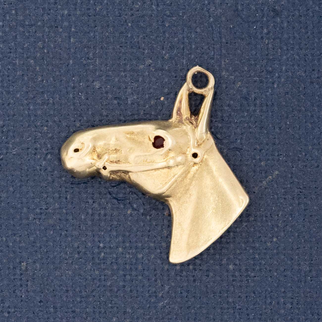 Vintage Horse Head Charm