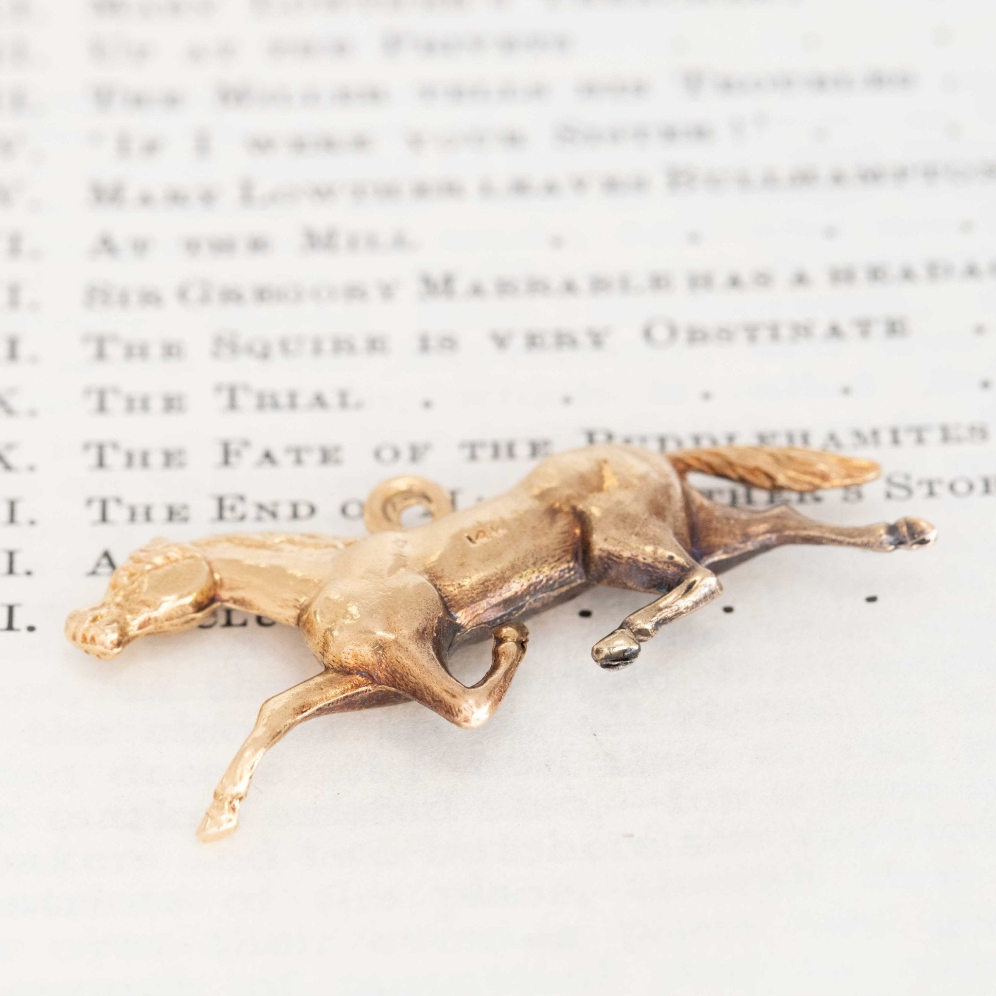 Vintage Horse Pendant