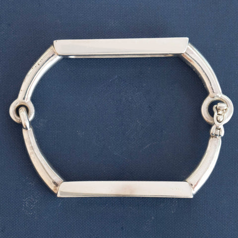 Vintage Horsebit Silver Bracelet, by Gucci