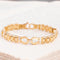 Vintage Horseshoe Link Bracelet, 18kt