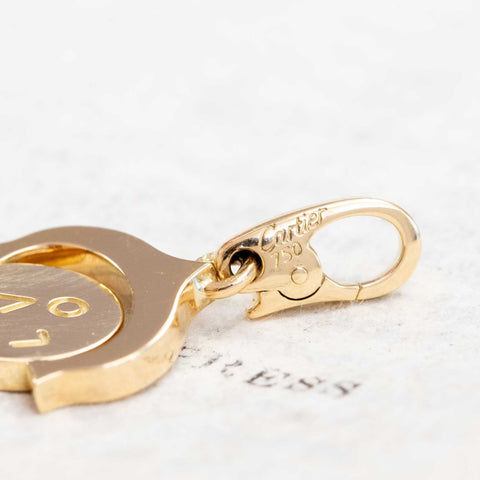 Vintage I LOVE U Charm, by Cartier