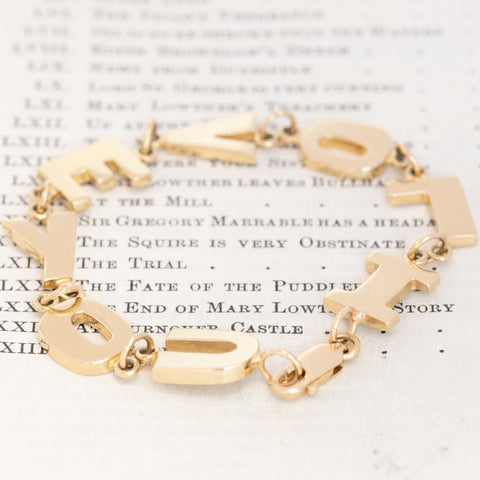 Vintage I LOVE YOU Bracelet