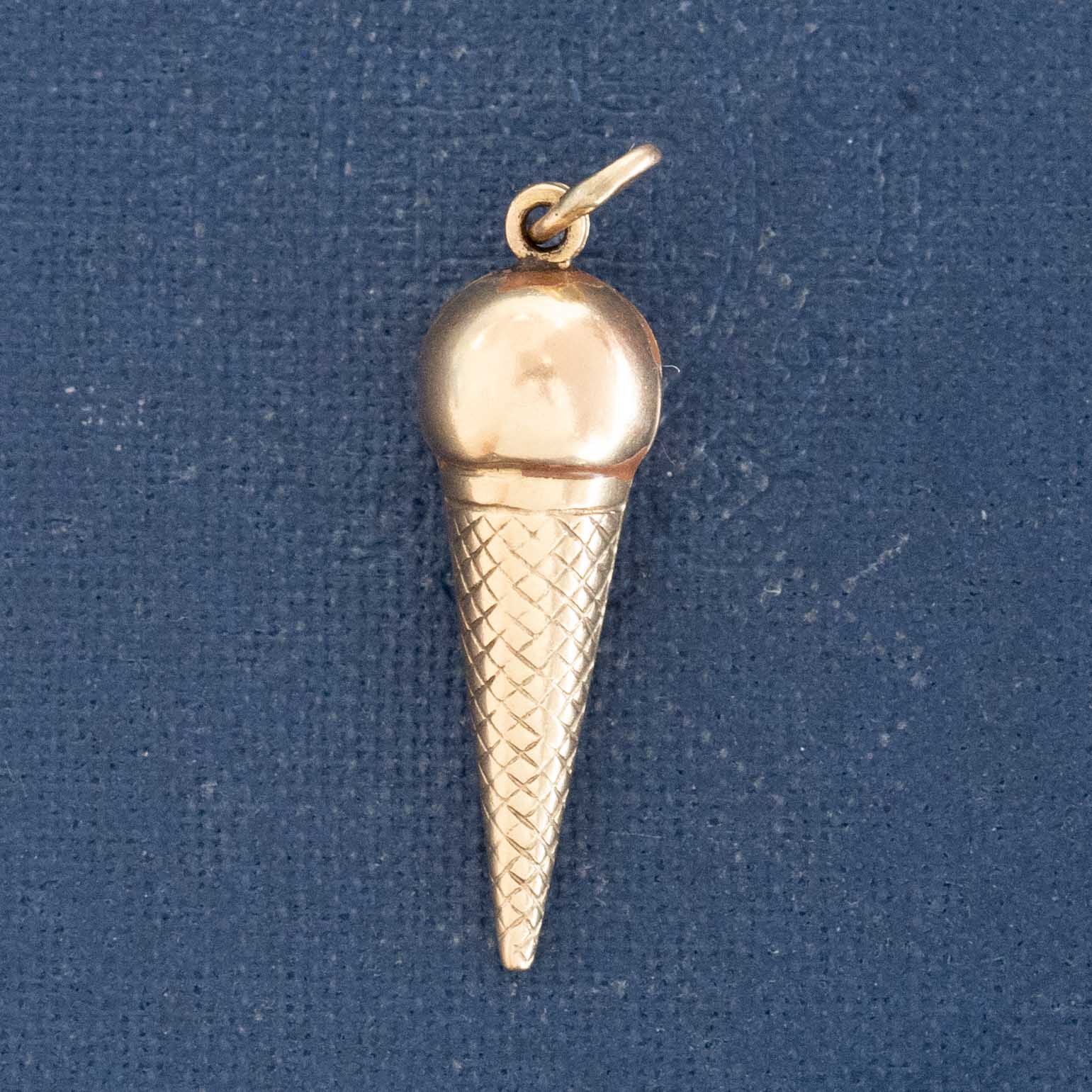 Vintage Ice Cream Cone Charm