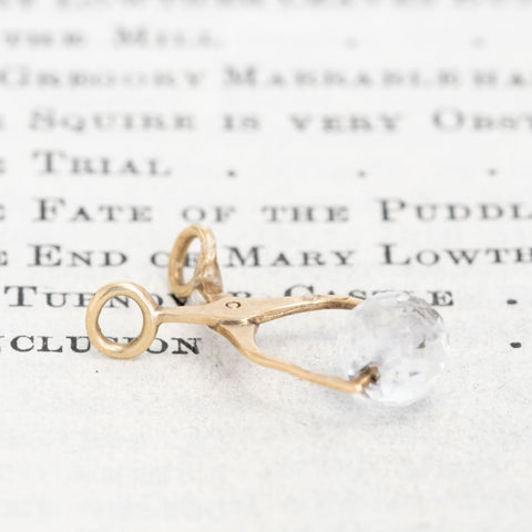 Vintage Ice Tong Charm