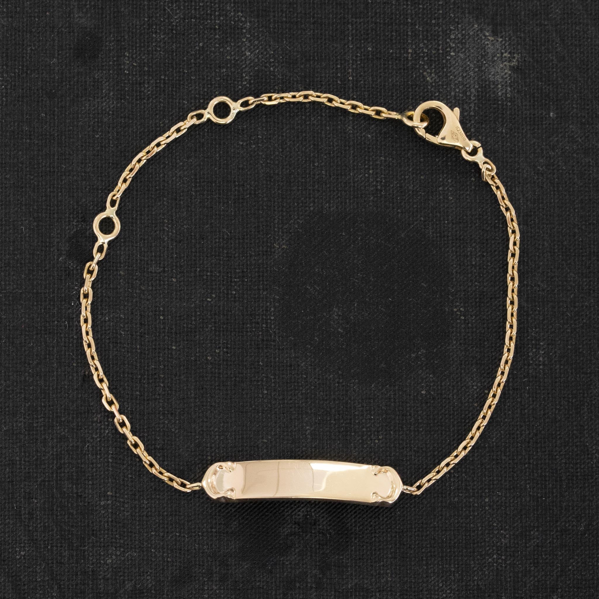 Vintage ID Bracelet, by Cartier