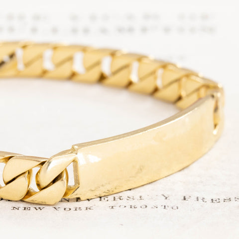 Vintage Jumbo ID Bracelet, by Tiffany and Co