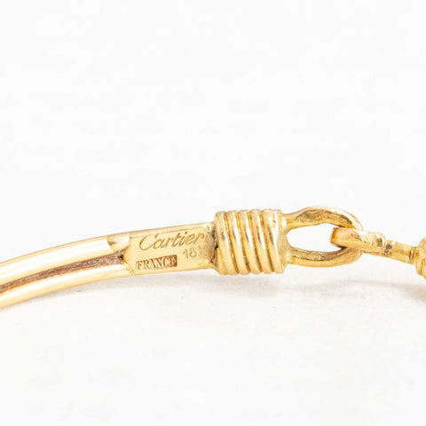 Vintage ID Coil Bangle by Cartier France