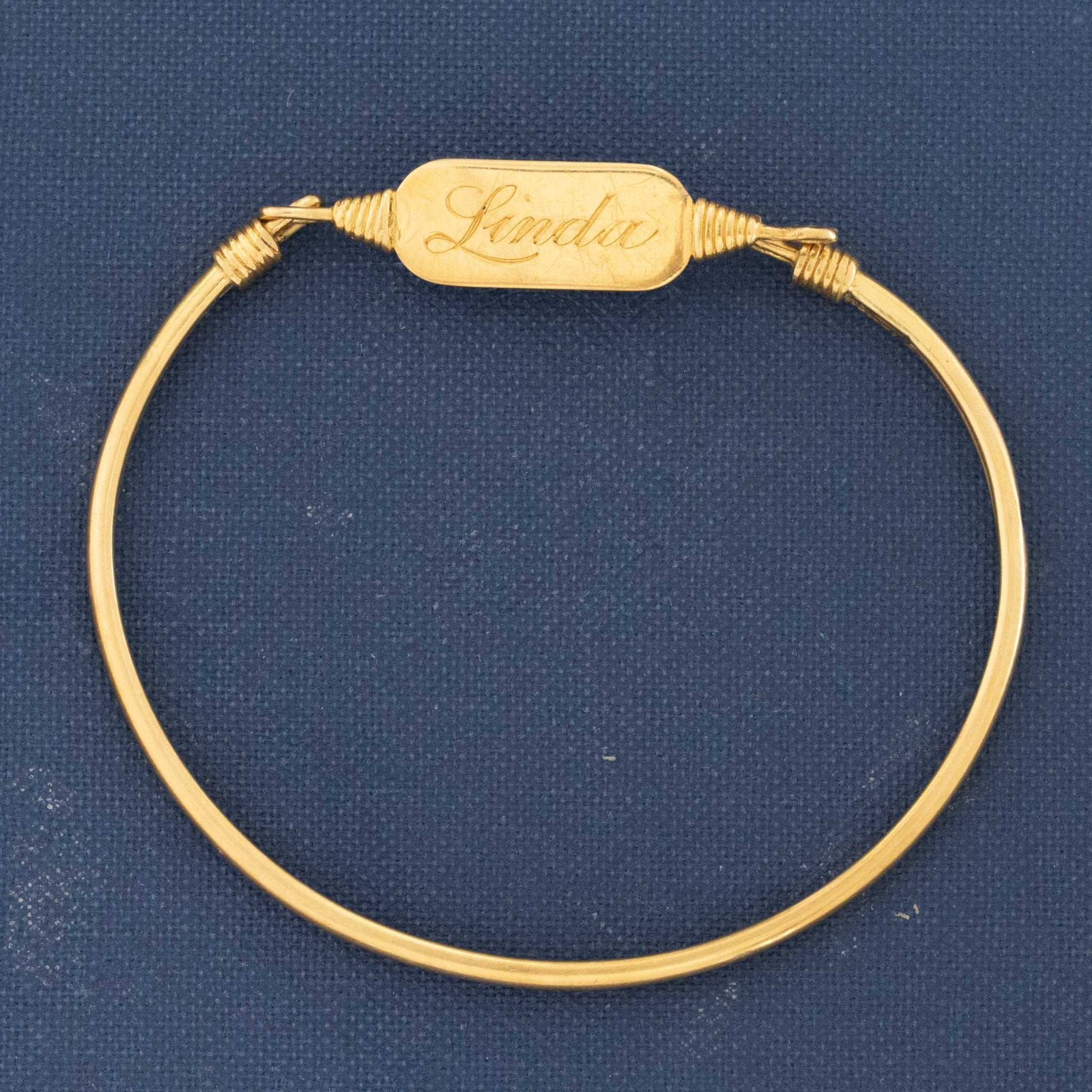 Vintage ID Coil Bangle, by Cartier France