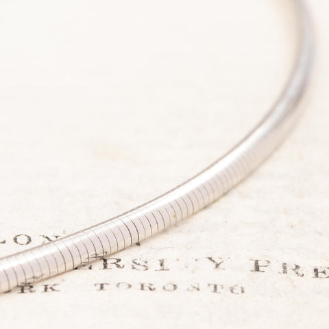Vintage Italian Omega Necklace