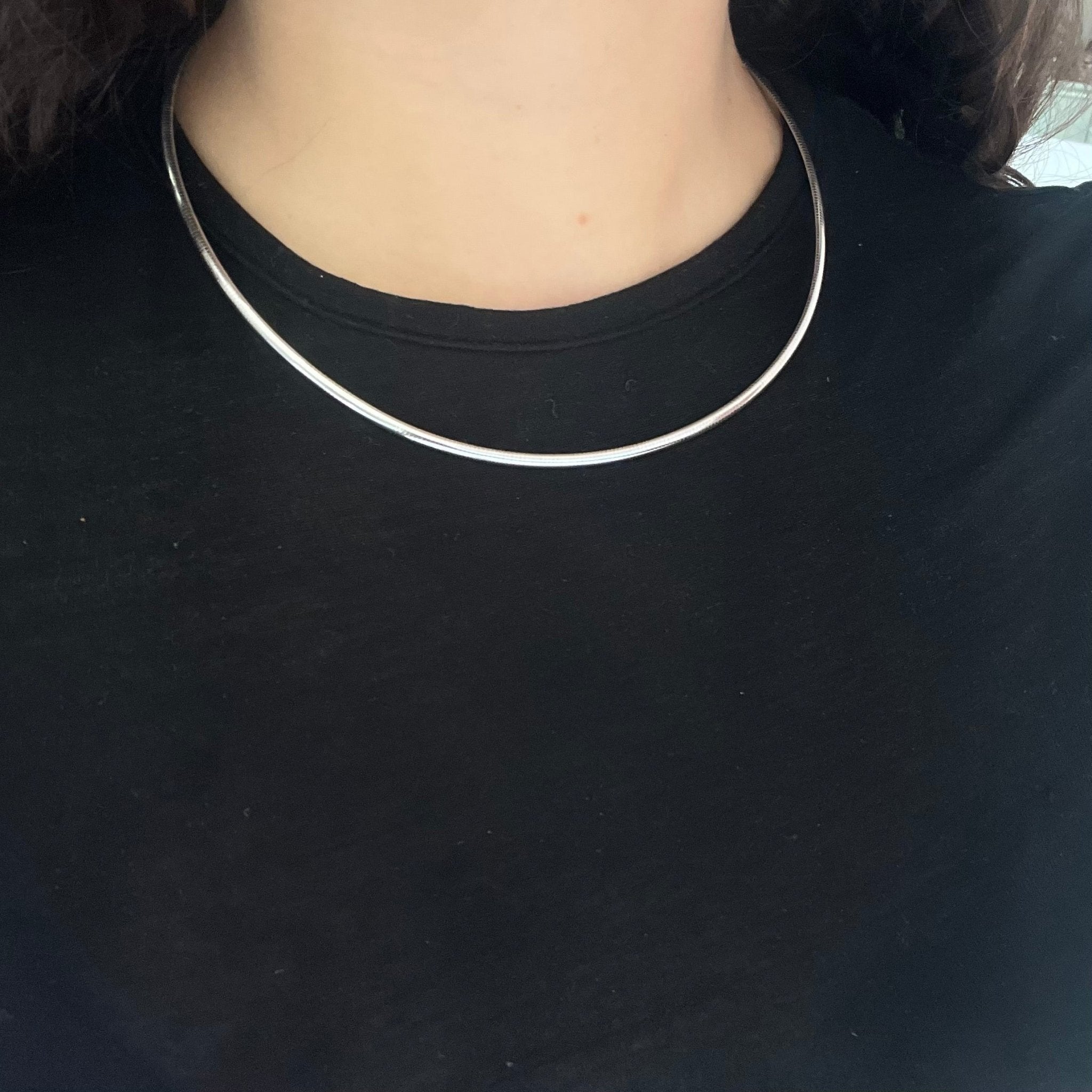 Vintage Italian Omega Necklace