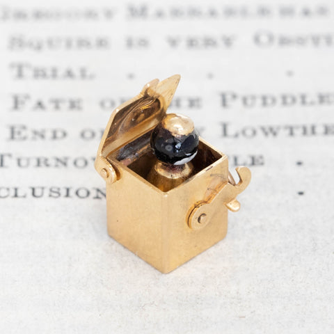 Vintage Jack in the Box Charm