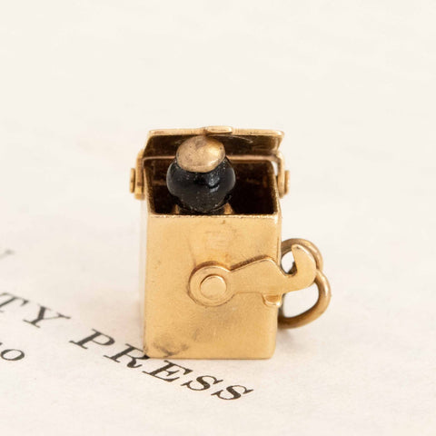 Vintage Jack in the Box Charm