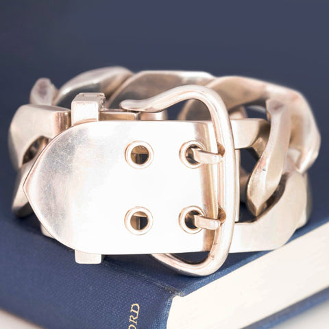 Vintage Jumbo Buckle Bracelet, by Hermes