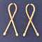 Vintage Jumbo Cross-Over Earrings