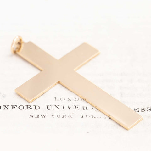 Vintage Jumbo Cross Pendant, by Tiffany & Co.