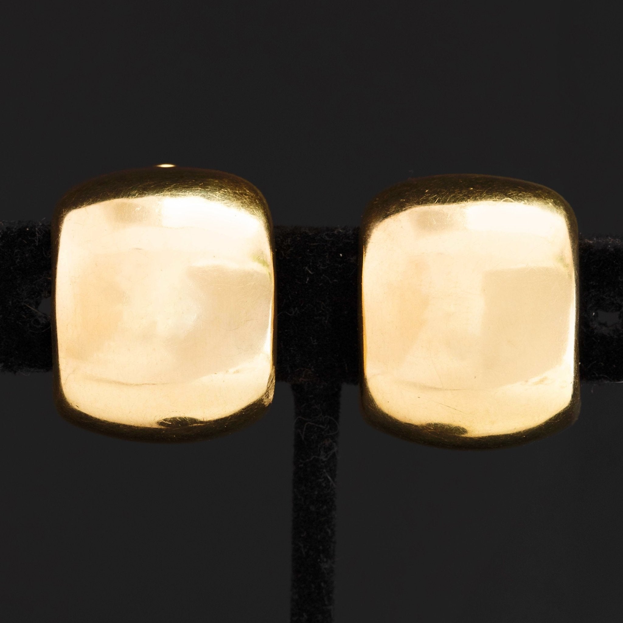 Vintage Jumbo Gold Earrings