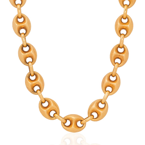 Vintage Jumbo Mariner Link Chain Necklace, by Balestera