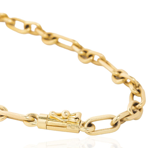 Vintage Jumbo Paperclip Chain Necklace