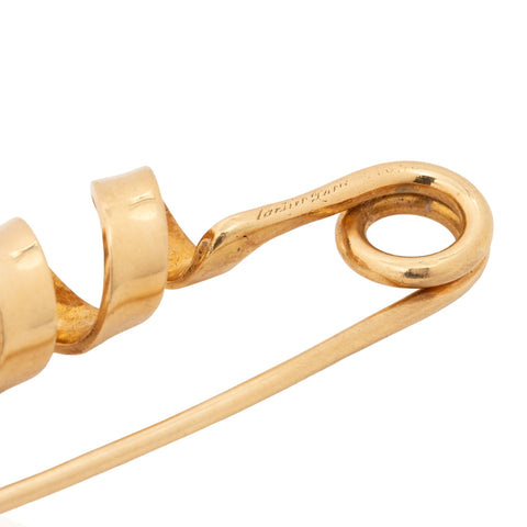 Vintage Jumbo Safety Pin, by Cartier Paris