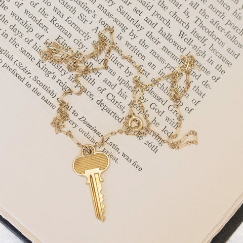 Vintage Key Pendant 1961